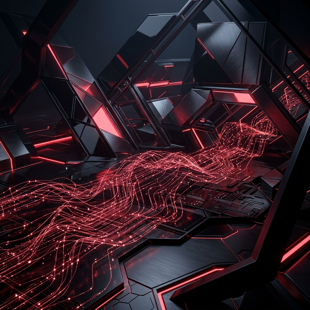 Neural-Ink Cinematic Background